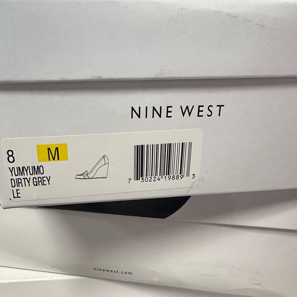 Nine West Leather Wedge Loafers - Picture 3 of 4